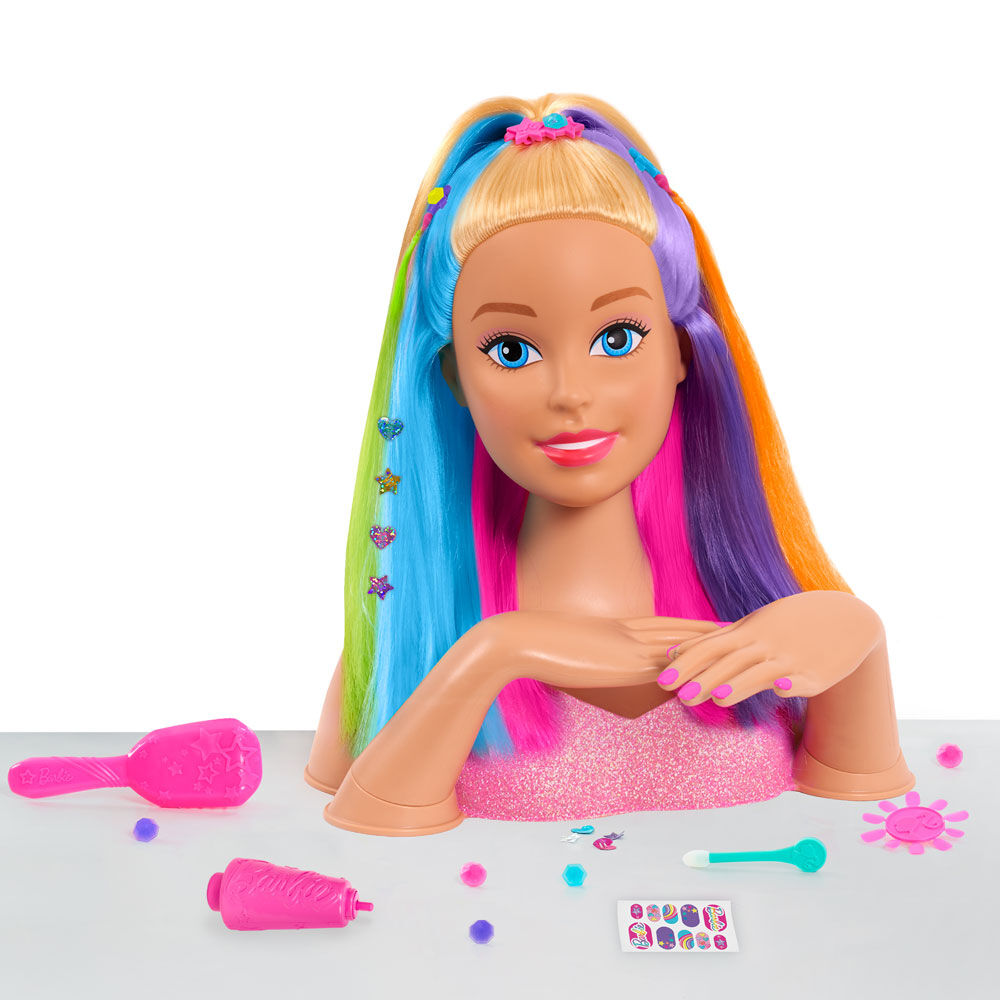 Just Play Barbie Tête à coiffer 