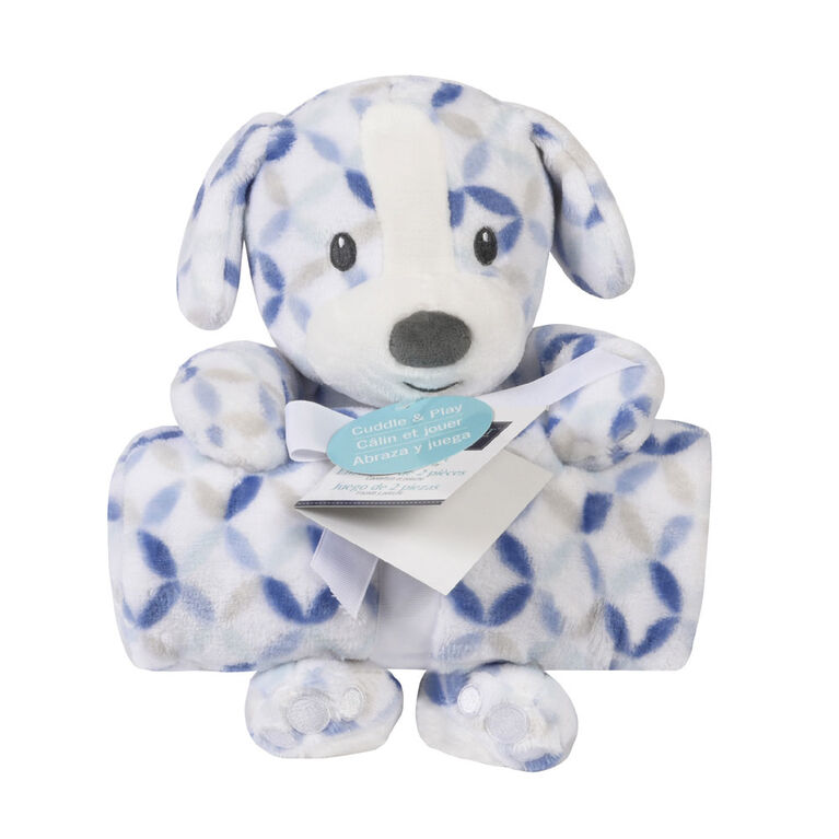 Baby's First By Nemcor 2 Piece Set- Cuddle And Play Puppy