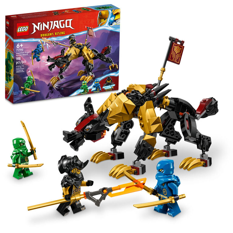 LEGO NINJAGO Le dragon chasseur de l'Empire 71790 Ensemble de jeu de construction (198 pièces)