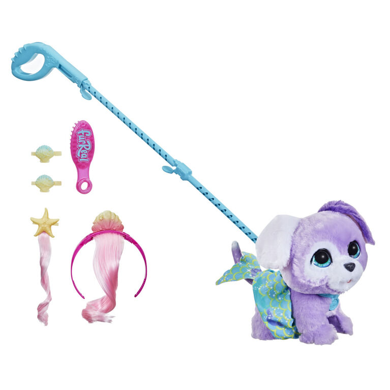 furReal Glamalots Mermaid Puppy Interactive Walking Toy - R Exclusive