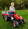 Peg Perego - Case IH Lil Tractor Ride-On with Trailer - Red