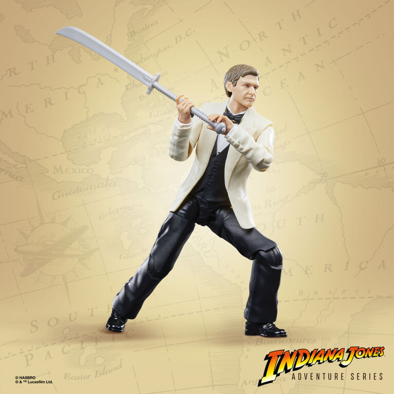 Indiana Jones and the Temple of Doom Adventure Series Indiana Jones (Club Obi Wan), 6" Indiana Jones Action Figures