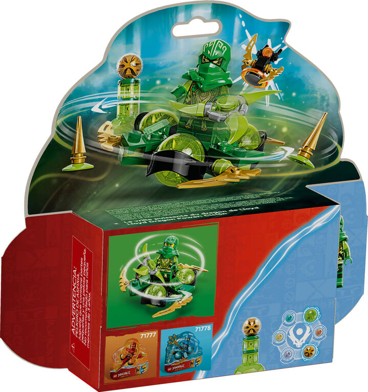 LEGO NINJAGO Lloyd's Dragon Power Spinjitzu Spin 71779 Building Toy Set (56 Pieces)