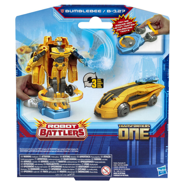 Transformers One Robot Battlers, figurine Bumblebee (B-127)