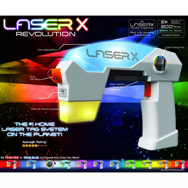 Laser X Revolution Double Blaster Pack