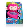 Fingerlings HUGS - Bella (Pink) - Advanced Interactive Plush Baby Monkey Pet