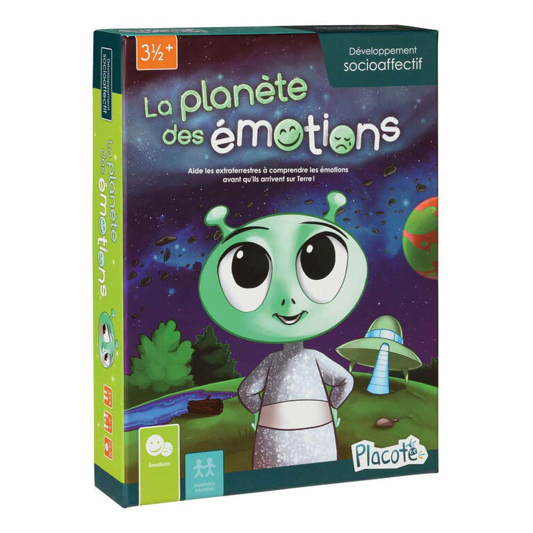 Placote - Mission : Emotions! - educational game - French Edition