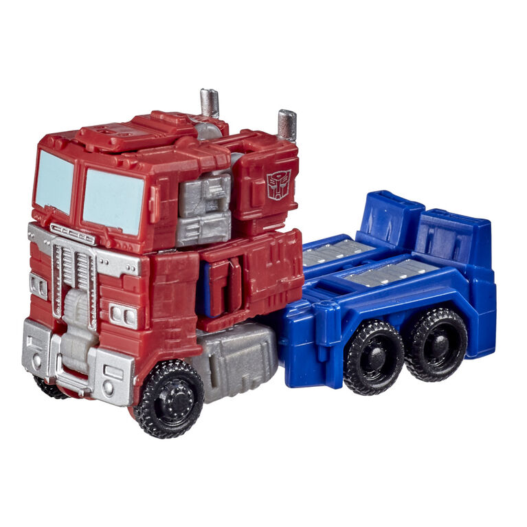 Transformers Generations War for Cybertron : Kingdom, figurine WFC-K1 Optimus Prime classe Origine