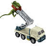 Matchbox Jurassic World Dino Transporters Dilopho-Loader Vehicle and Figure