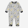 Warner Bros Batman Sleeper Grey 6-9 Months