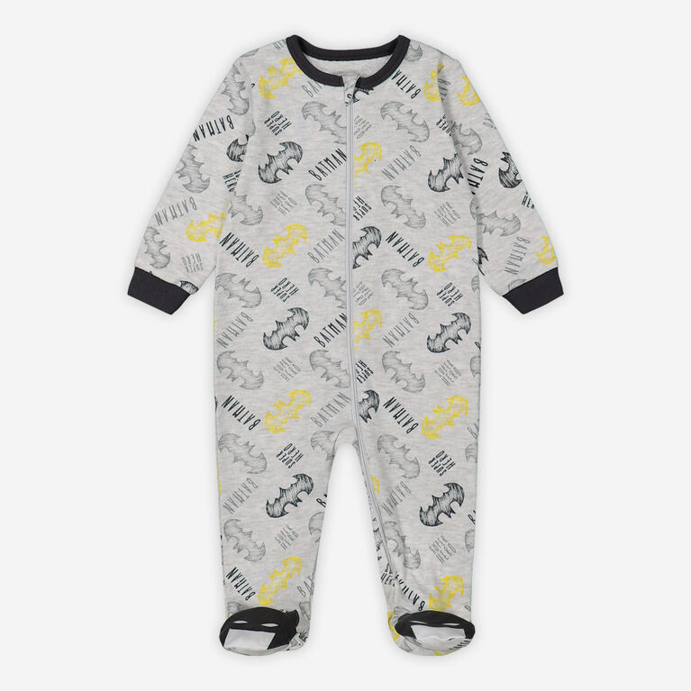 Warner Bros Batman Sleeper Grey 6-9 Months