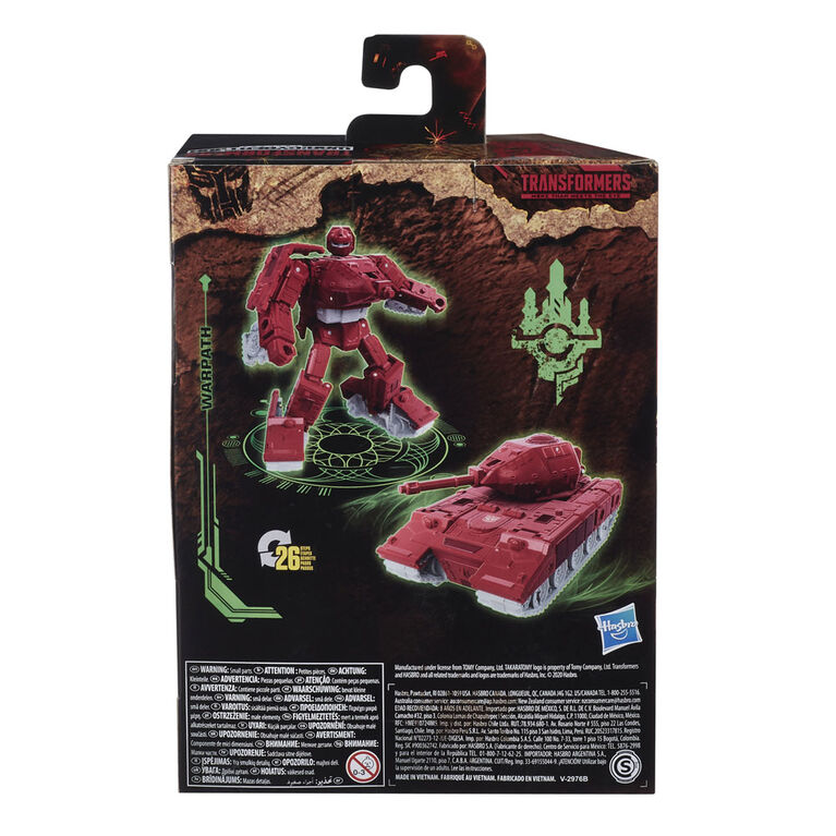 Transformers Deluxe WFC-K6 Warpath Action Figure
