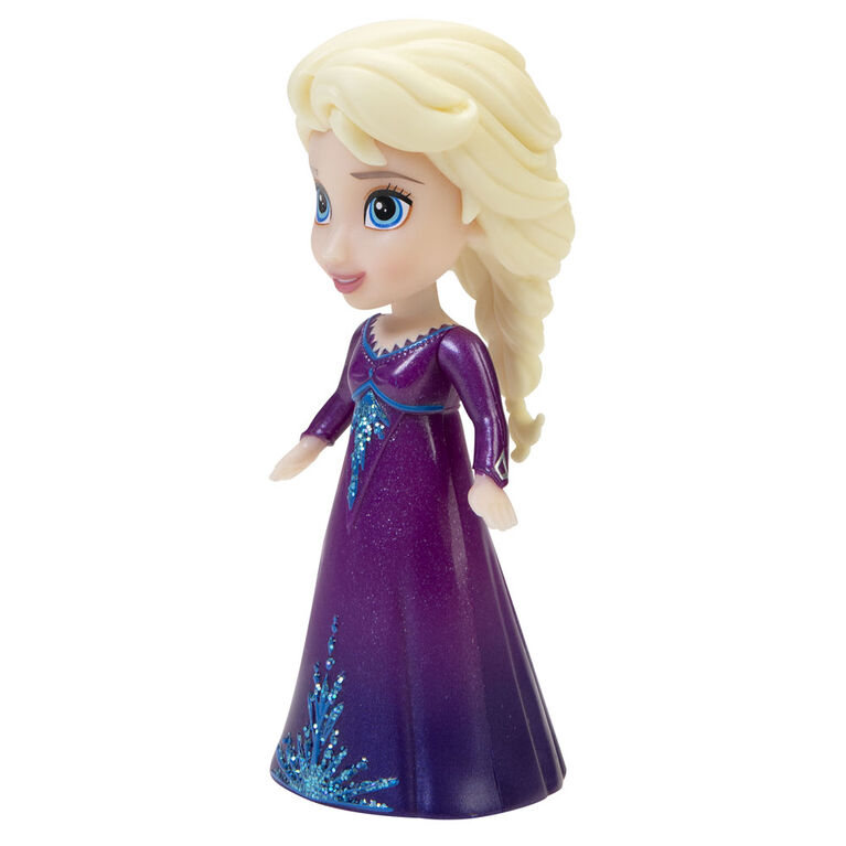 Disney Princess Mini Elsa Purple Nightgown Mini Doll