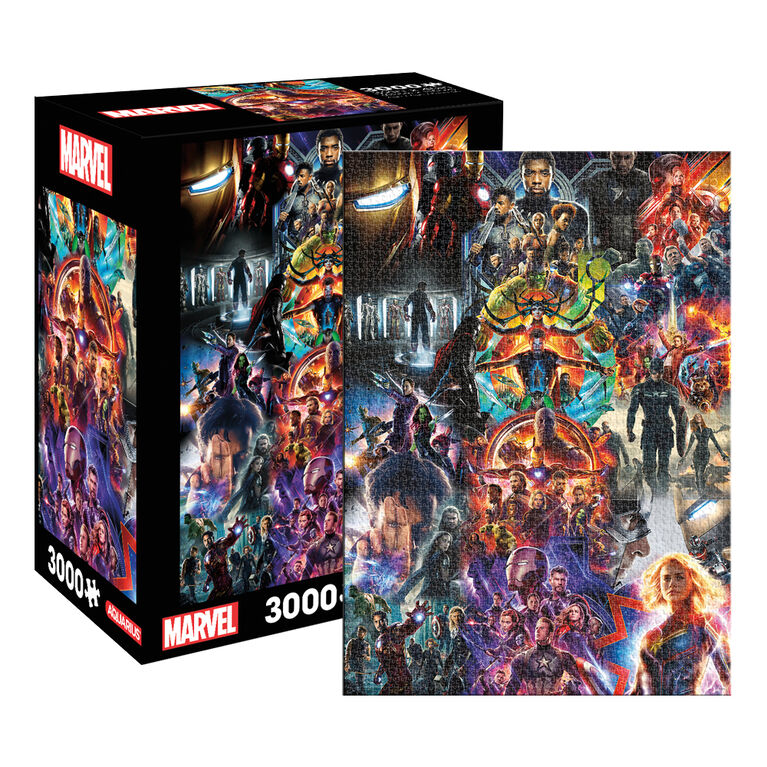Puzzle De 3 000 Pi&egrave;ces Marvel MCU Collage
