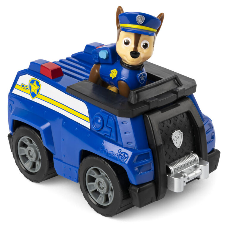 PAW Patrol, Voiture de police de Chase avec figurine à collectionner