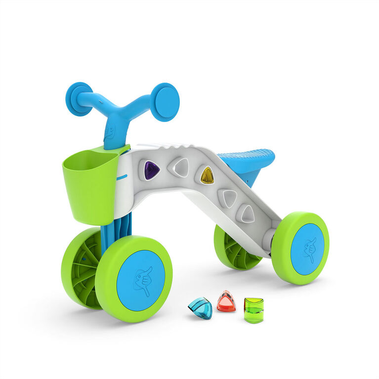 Chillafish Ride-on Itsibitsi Blocks  - Blue