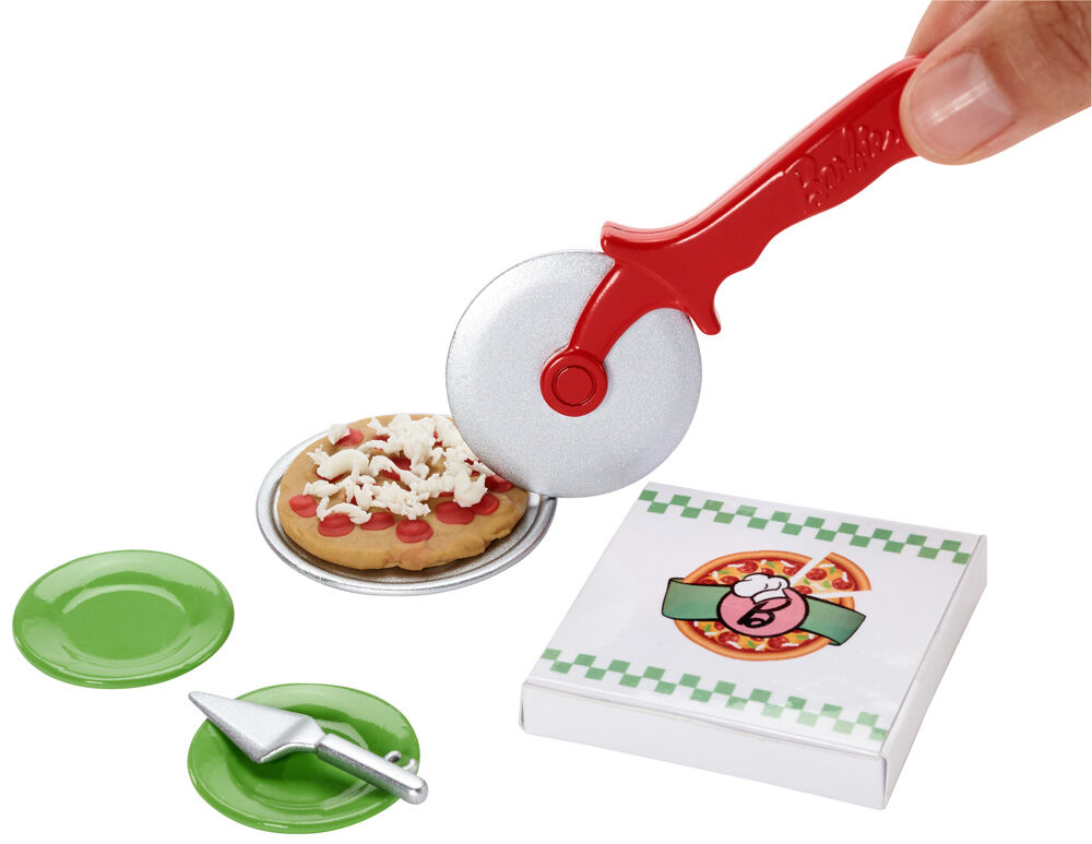 play doh pizza barbie