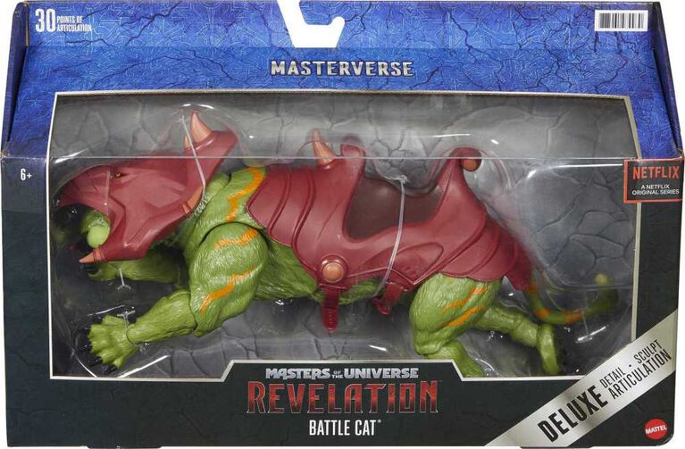 Masters of the Universe Masterverse Deluxe Revelation Battlecat Action Figure