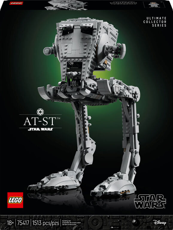 LEGO Star Wars AT-ST Walker Building Set - Collectible Blocks for Men & Women, Ages 18+ - 75417