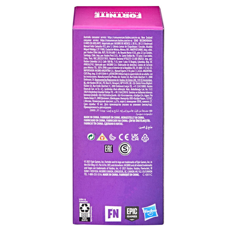 Fortnite Victory Royale Series Arcade Collection Purple Arcade Machine Collectible Toy