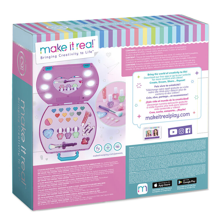 Make it Real Light Up Makeup Case