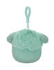Squishmallows 3.5" Clip-on - Teal Bigfoot with Flower Pin
