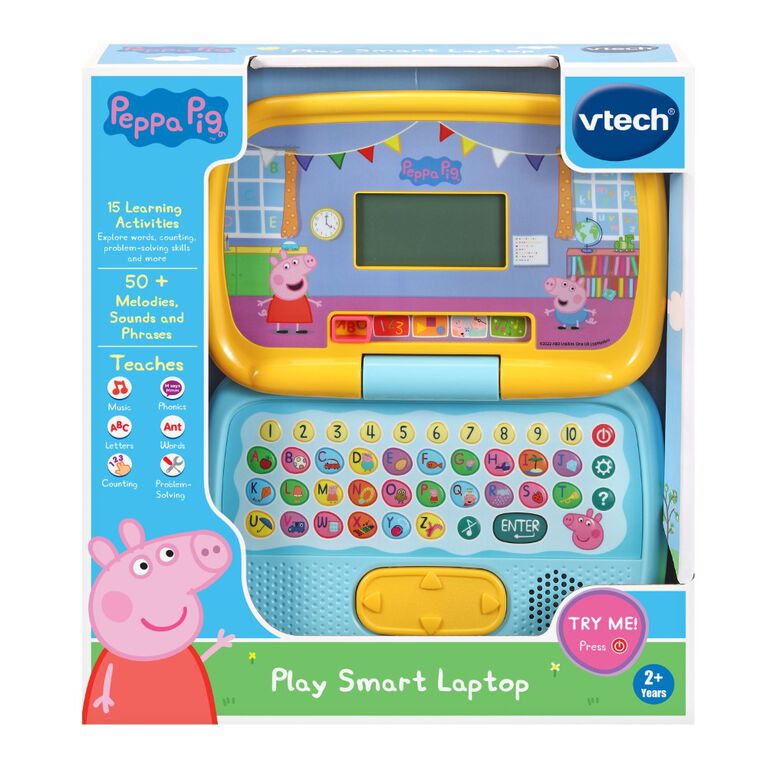VTech Peppa Pig Play Smart Laptop - English Edition