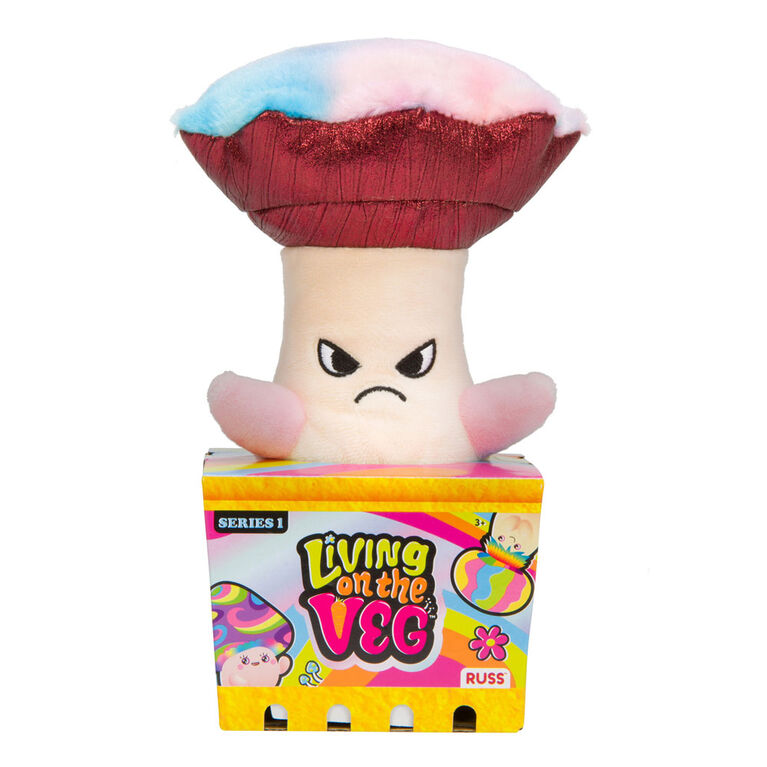 Living on the Veg 6" Plush - Funguys: Grimsby