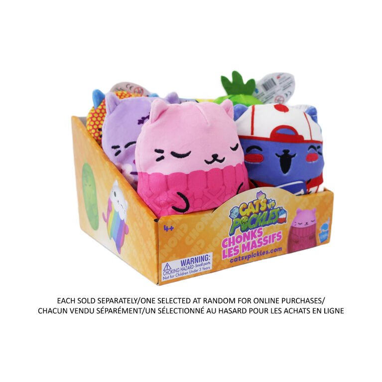 Cats vs Pickles Chonks! Plush 6-Inch - Gold Wave