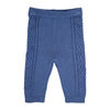 Rock a bye Baby Knit Cardigan and Trouser: Denim Blue 6-12M
