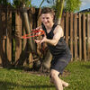 Aerobie Sprint Ring Outdoor Flying Disc - 10 Inches - Orange