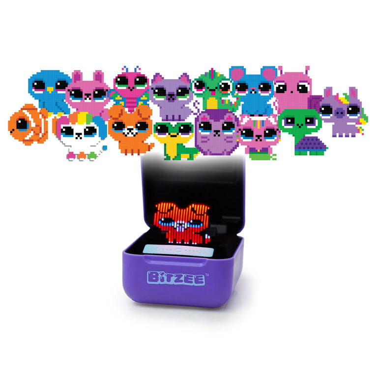 Bitzee, Interactive Toy Digital Pet and Case with 15 Animals Inside,  Virtual Electronic Pets React to Touch