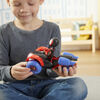 Marvel Spidey and His Amazing Friends, figurine Miles Morales avec véhicule Techno-quad convertible