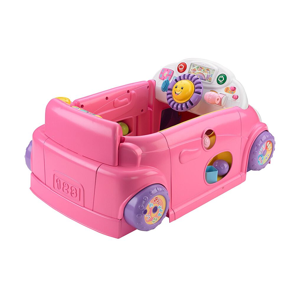Fisher Price Laugh Learn Crawl Around Car Pink English Edition