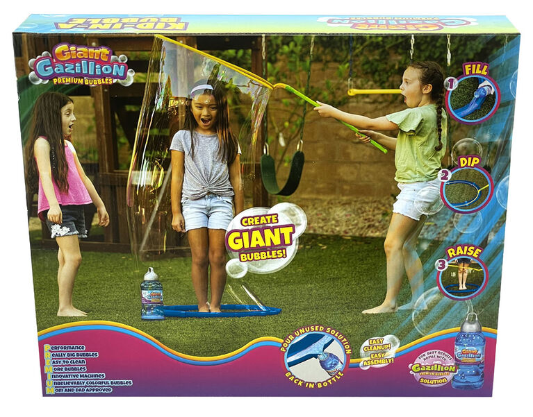 Jeu Dans la bulle Giant Gazillion Bubbles