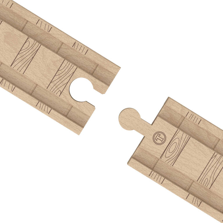 Thomas et ses amis - Piste en bois - Coffret d'extension de piste Clackety Track