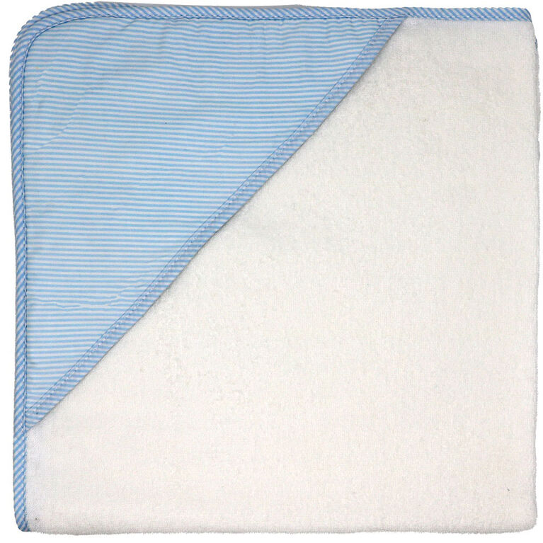 Blue Striped Bath Set