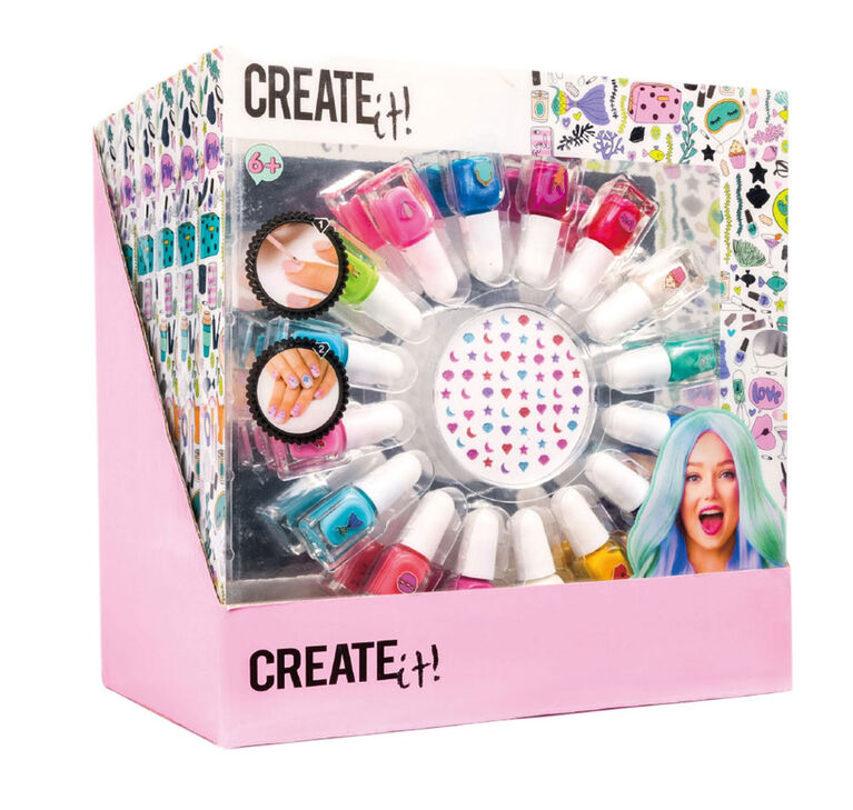 CREATE IT! Nail Polish Set Mermaid 16 Bottles