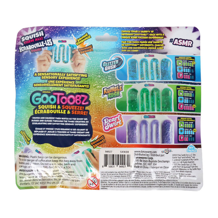 GooToobz Fidget Sensory Toy - Rumble Rush Green