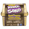 Kinetic Sand, Coffret Trésor enfoui avec 170 g de sable Kinetic Sand et un outil surprise caché (les styles peuvent varier)