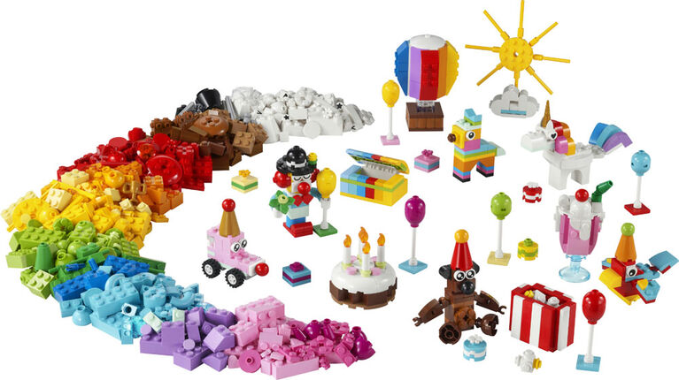 LEGO Classic Creative Party Box 11029 Building Toy Set (900 Pieces)