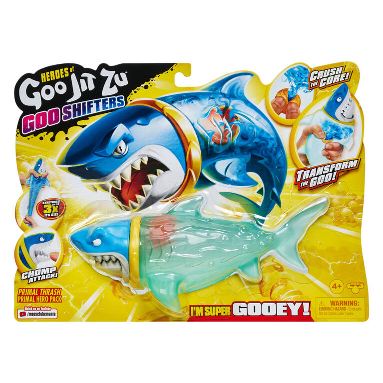 Heroes Of Goo Jit Zu Goo Shifters S7 Primal Hero Pack Primal Thrash