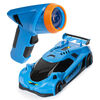 Air Hogs, Zero Gravity Laser, Voiture de course qui roule sur les murs à guidage laser, bleu.