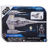 Star Wars Mission Fleet Mando's N-1 Starfighter, Grogu and Mandalorian Star Wars Toys