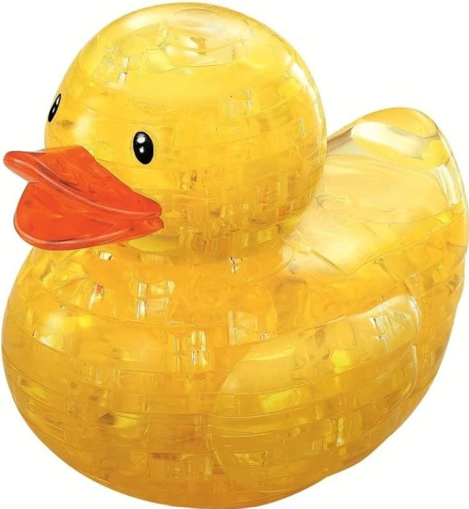 University Games Original 3D Crystal Puzzle - Rubber Duck
