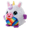 Peluches Mushabelly (couineurs) - Licorne blanche
