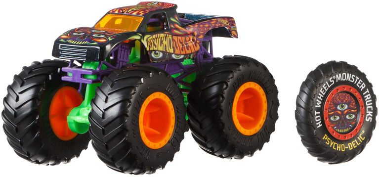 Hot Wheels - Monster Trucks - Les styles peuvent varier - Édition anglaise.