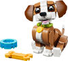 LEGO Creator 3 in 1 Cute Animals: Playful Puppy Dog Building Toy for Girls & Boys, Ages 8+ - 31382