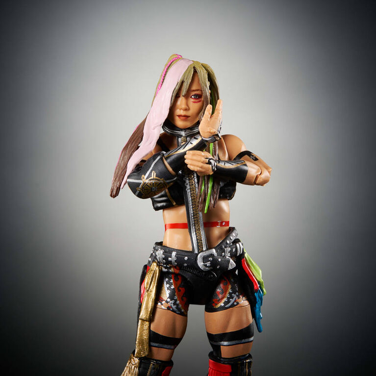 WWE Elite Kairi Sane Action Figure, Series #115 6-inch Collectible with Articulation & Accessories