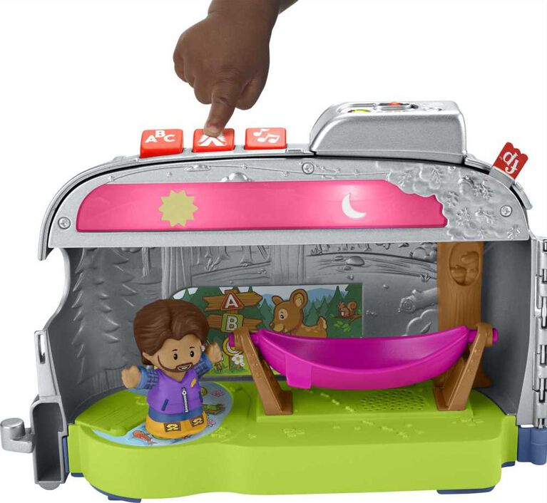 ​Fisher-Price Little People Light-Up Learning Camper - Multilanguage Edition